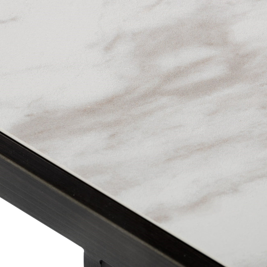 Fargo - Modern Ceramic & Grey Walnut Coffee Table
