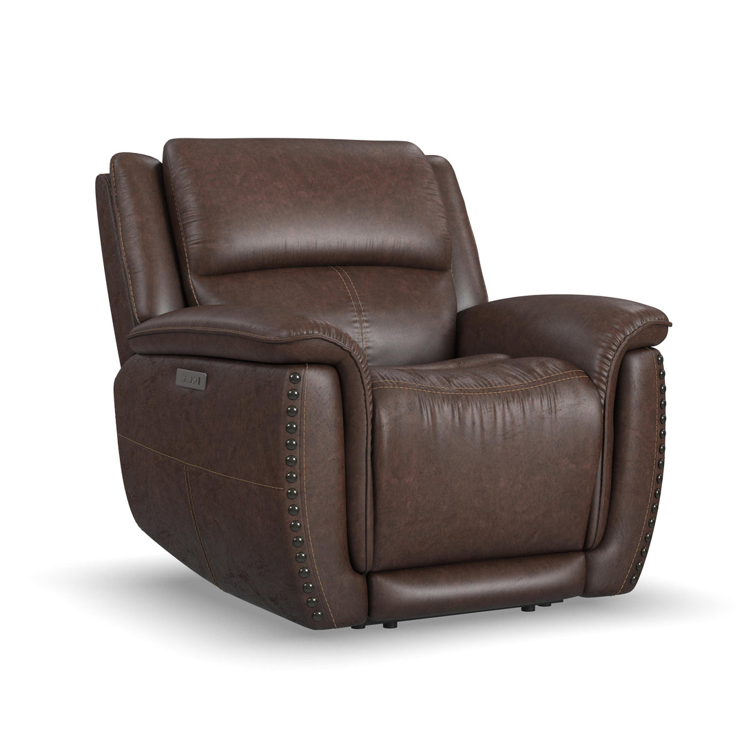 Beau  Power Recliner With Power Headrest  Sable