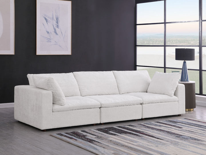 DivanItalia 1100 Modular Sofa – Top-Grain Italian Leather - Pearl