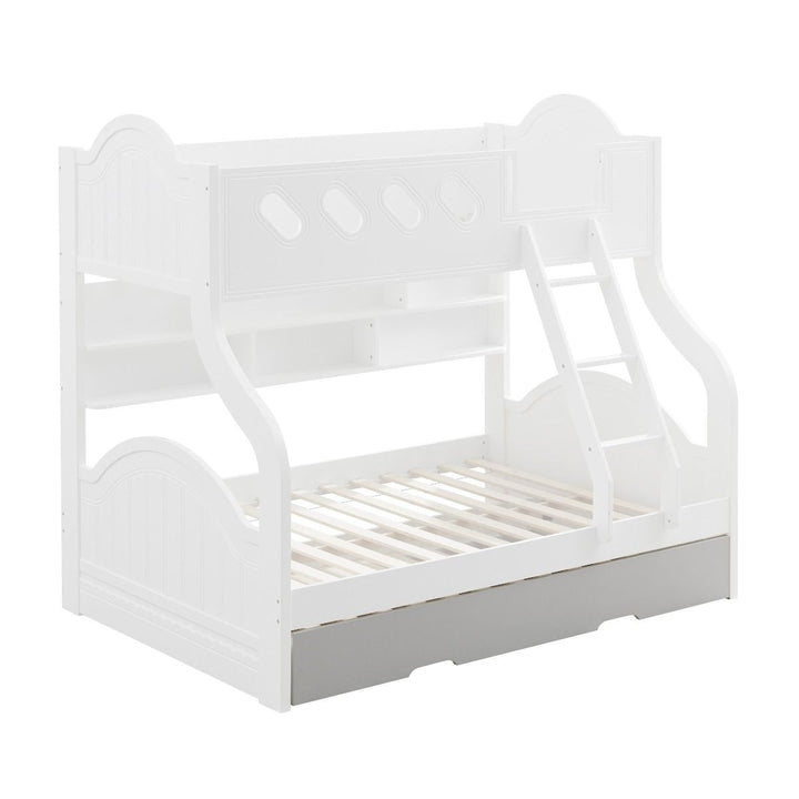 Grover - Twin Trundle - White