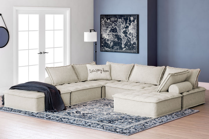 Bales - 6-Piece Modular Seating - Taupe by Ashley Furniture product image