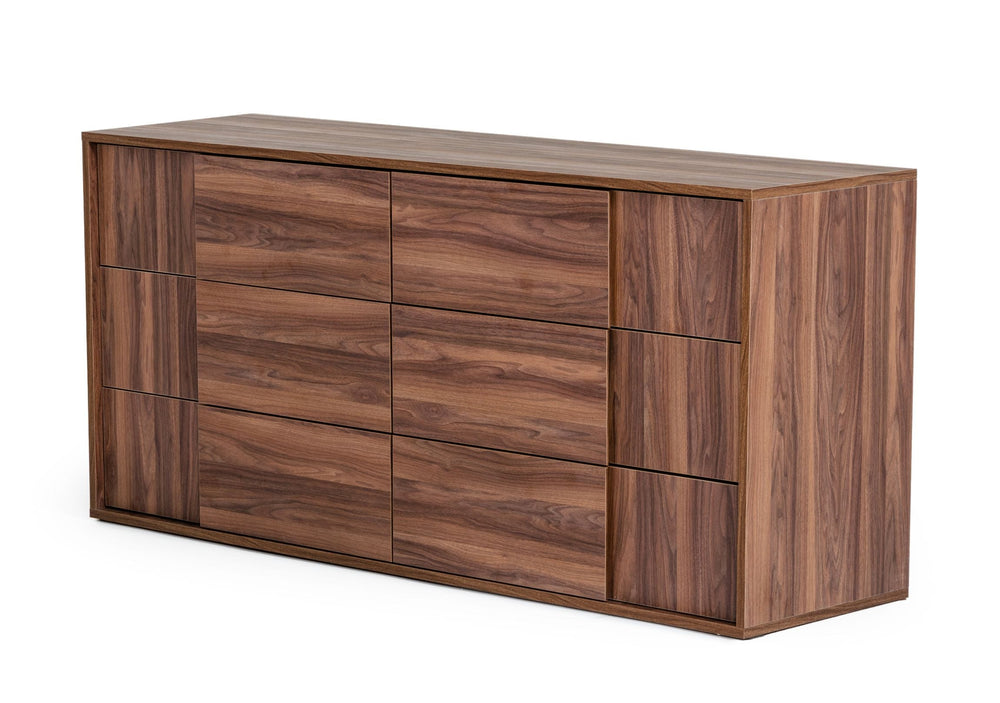 Asus - Italian Modern Walnut Dresser - View 2