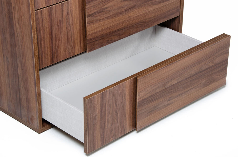 Asus - Italian Modern Walnut Chest - View 3