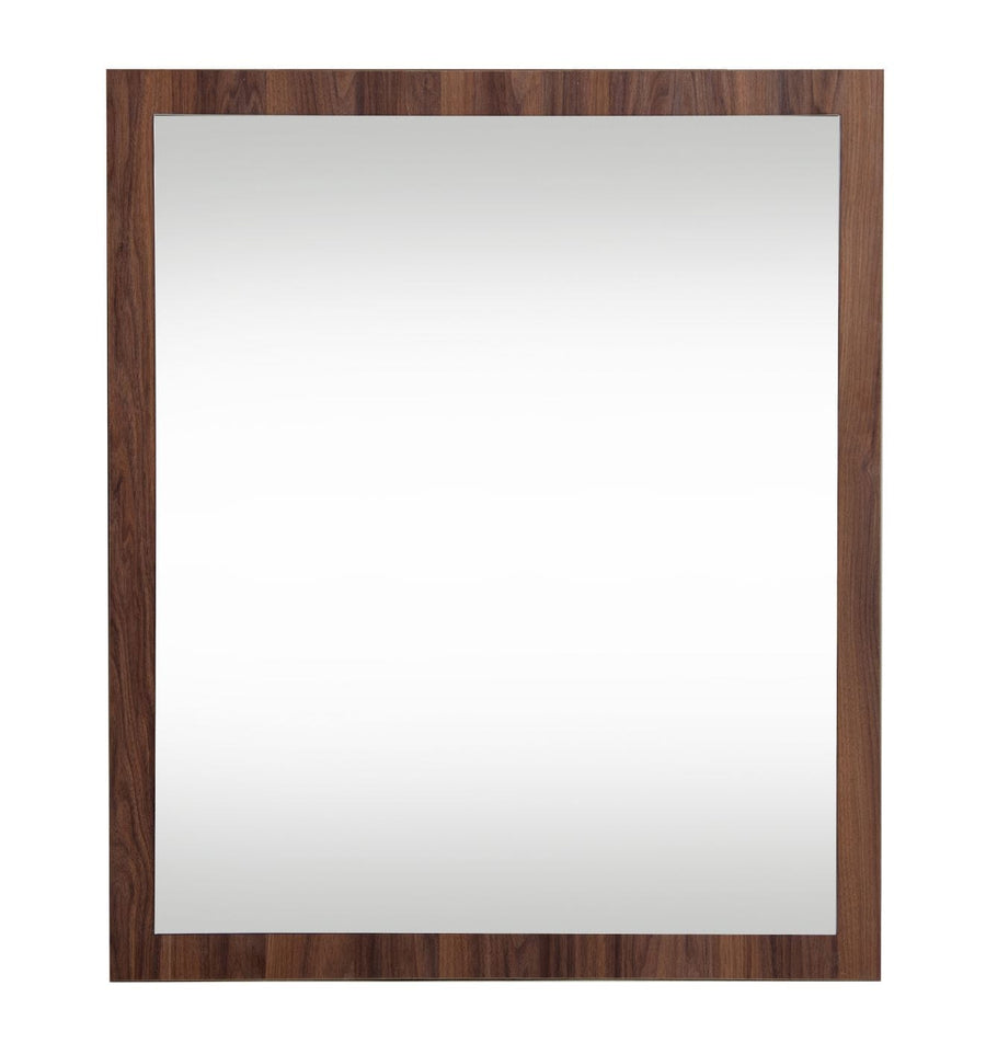 Asus - Italian Modern Walnut Mirror