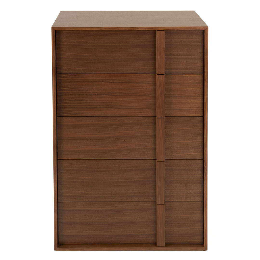 Berlin  Modern Walnut Chest