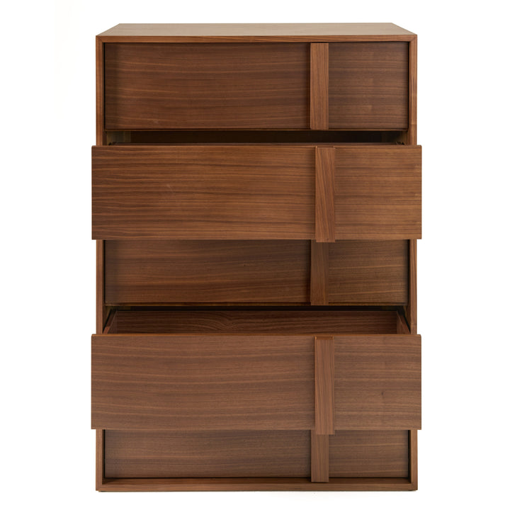 Berlin  Modern Walnut Chest