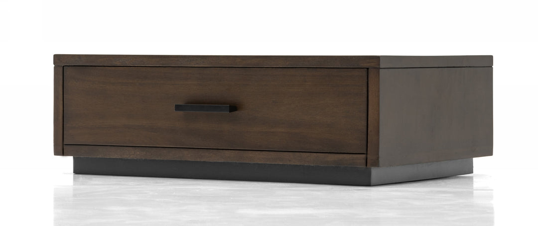 Fantasia - Contemporary Dark Walnut Nightstand