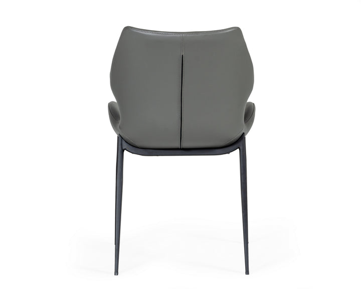 Instone - Industrial Grey Eco-Leather Dining Chair (Set of 2)