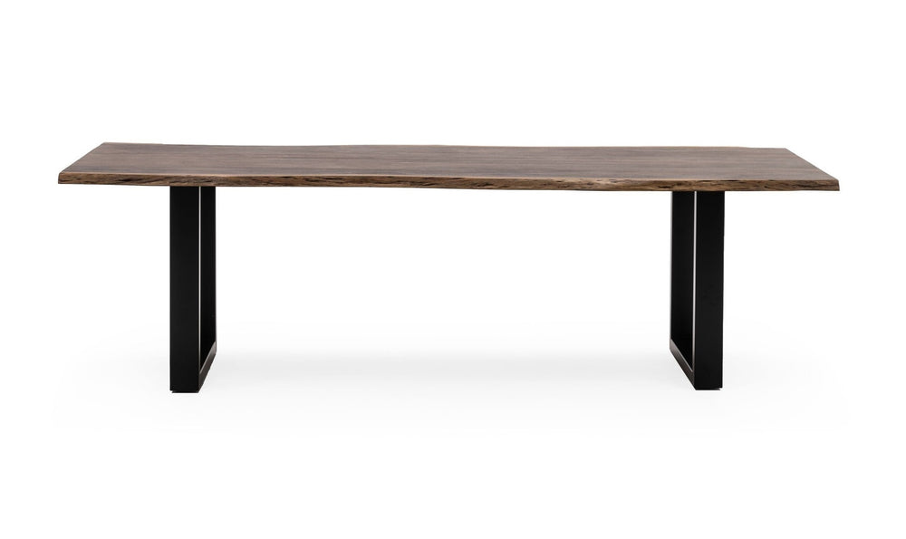 Taylor Large 87" Modern Live Edge Wood Dining Table - View 4