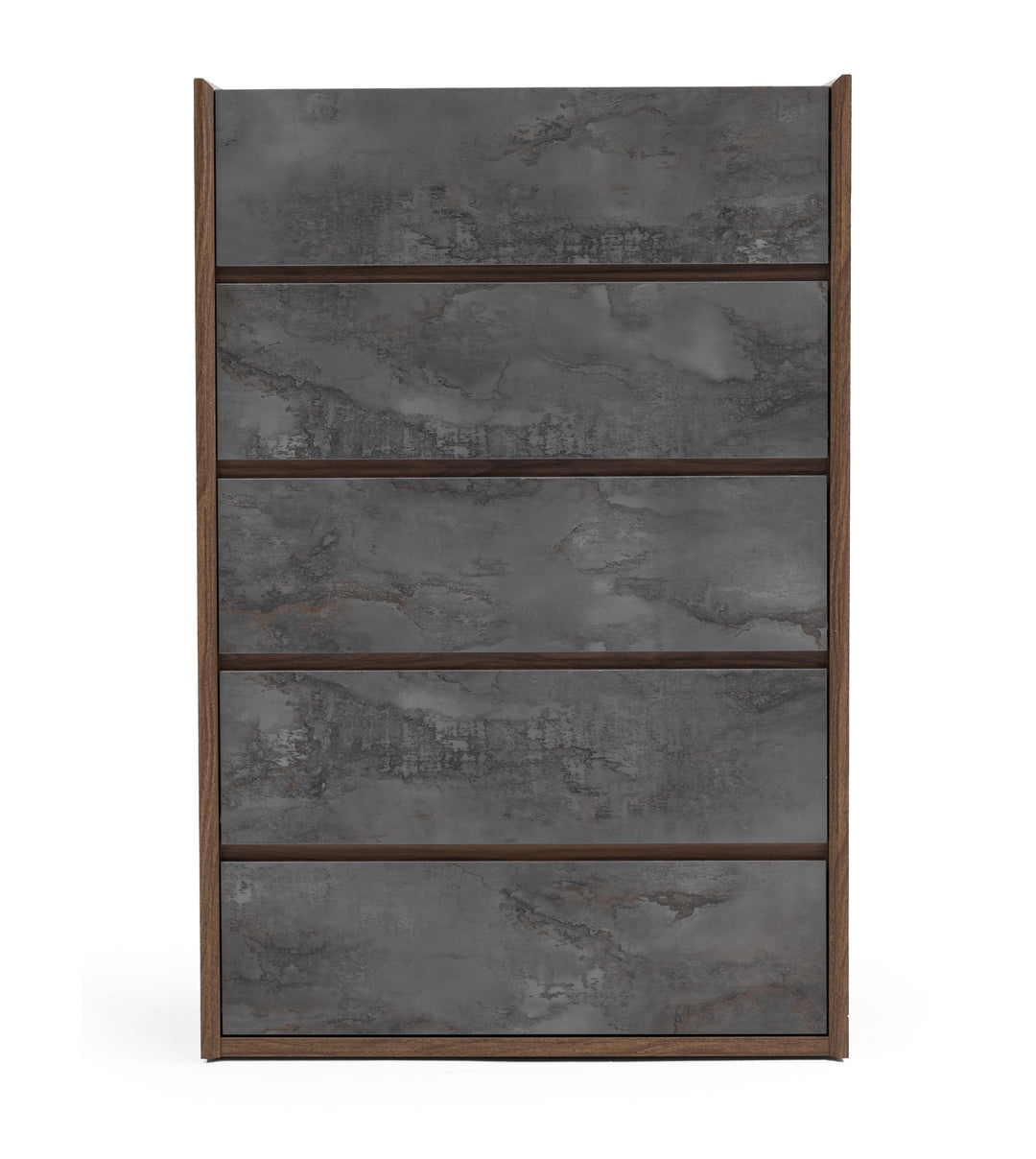 Rado Modern Walnut & Stucco Chest
