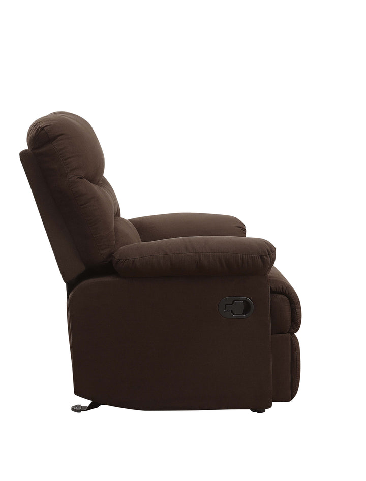 Arcadia - Micro Motion Glider Recliner - Chocolate