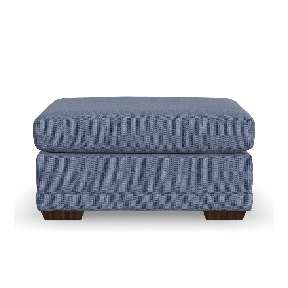 Jewel Fabric Ottoman