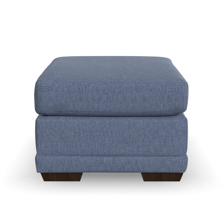 Jewel Fabric Ottoman