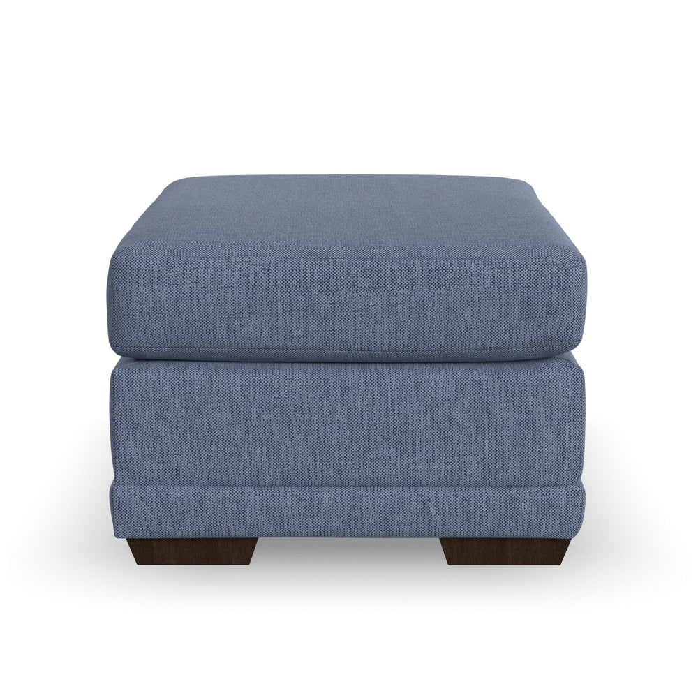 Jewel Fabric Ottoman