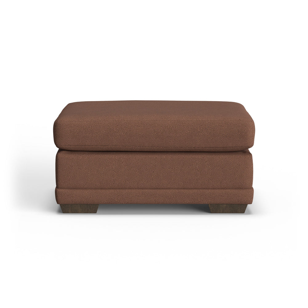 Jewel Fabric Ottoman