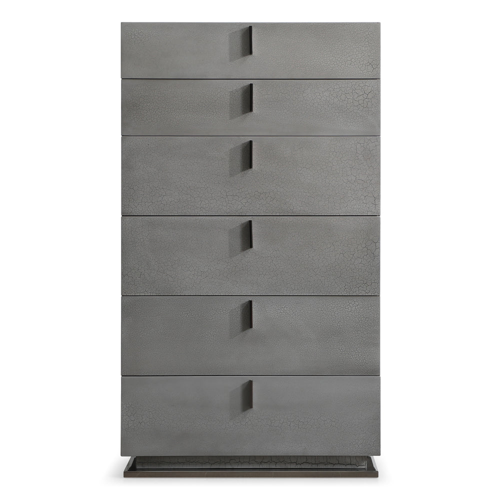 Buckley - Modern Grey Crackle Chest