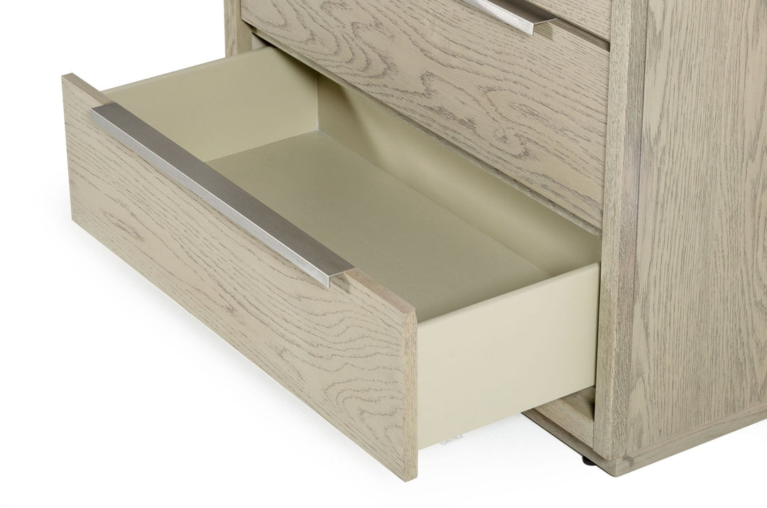 Samson - Contemporary Grey and Silver Chest