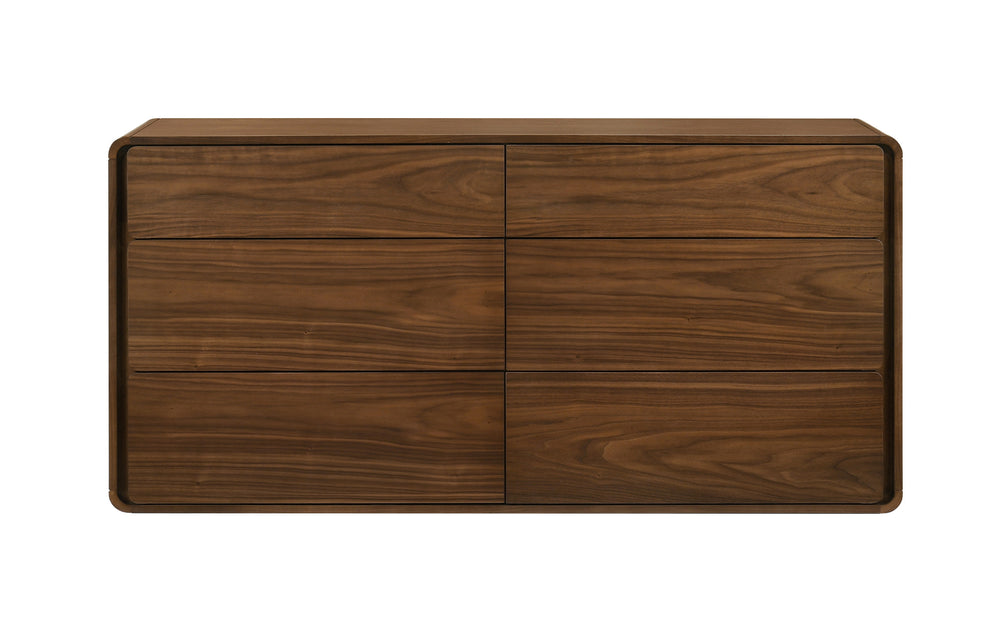 Dustin - Modern Walnut Dresser