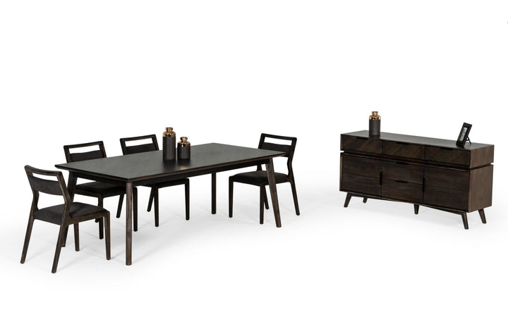 Roger - Mid Century Acacia Dining Table