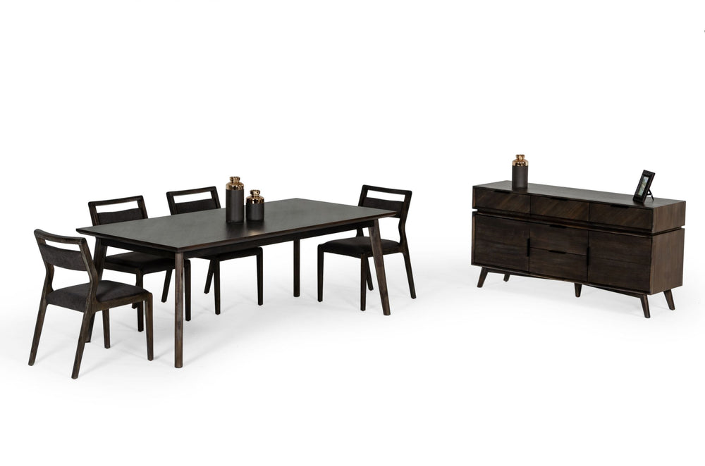 Roger - Mid Century Acacia Dining Table