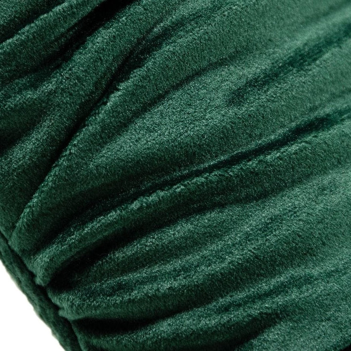 Katrina - Modern Green Fabric Bench