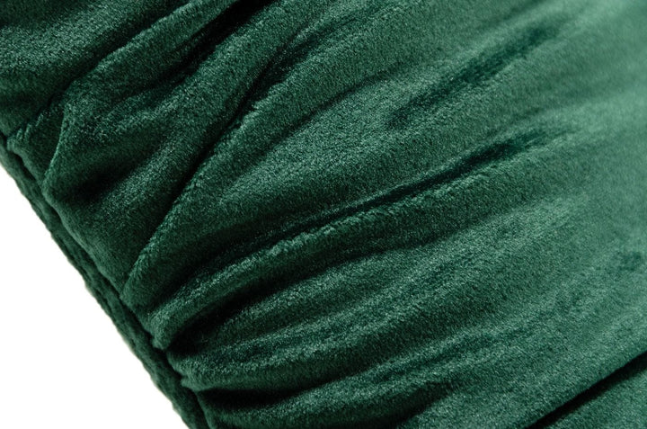 Katrina - Modern Green Fabric Bench