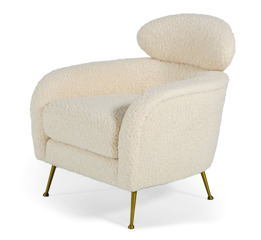 Altura - Modern Faux Fur Lounge Chair