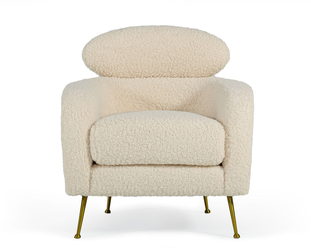 Altura - Modern Faux Fur Lounge Chair