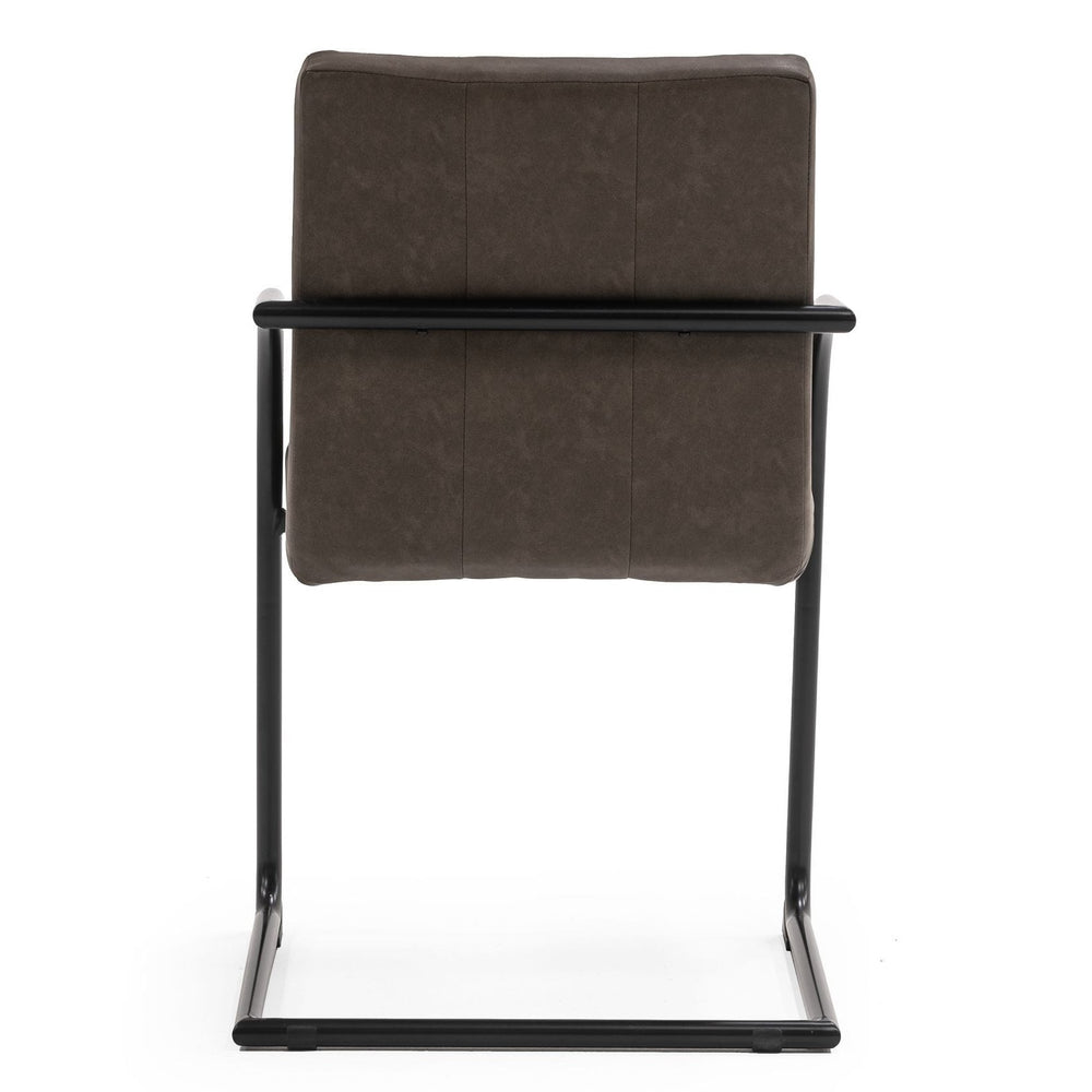 Ivey - Modern Brown Dining Chair (Set of 2) - View 5