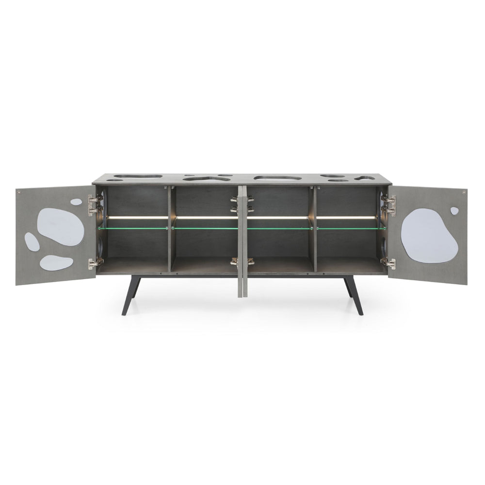Fontana - Modern Grey Buffet - View 10