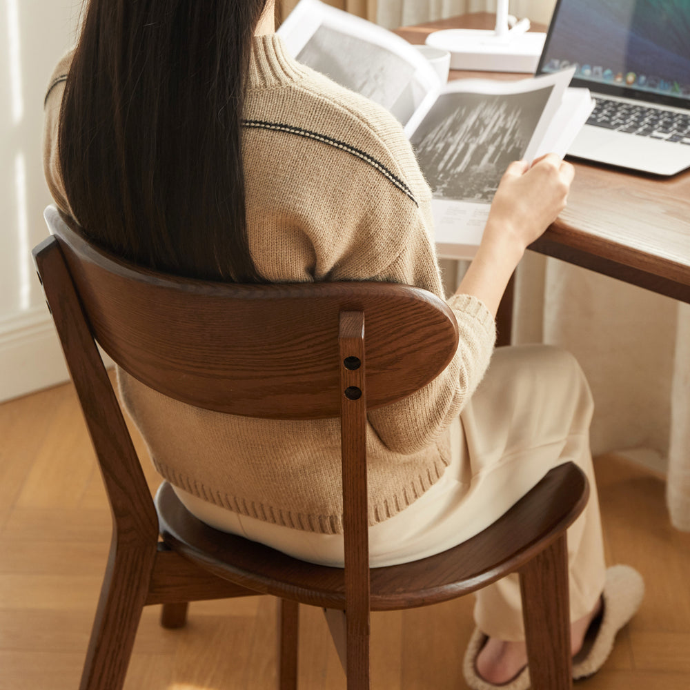 natural-oak-solid-wood-walnut-finish-dining-chair