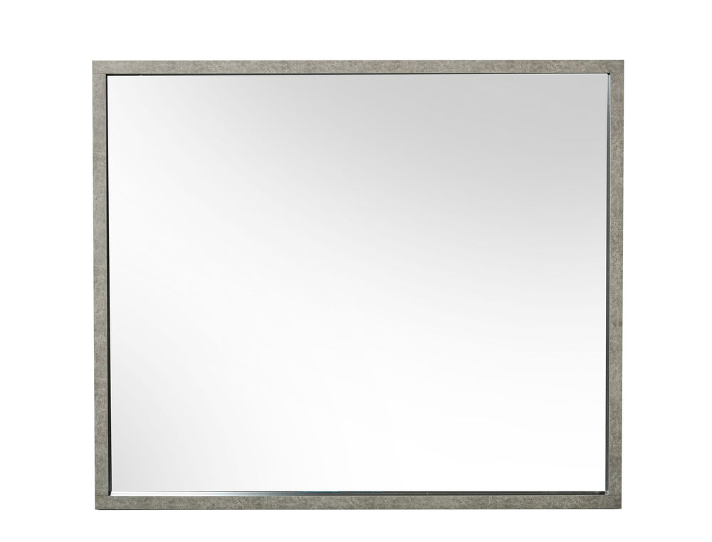 Boston - Modern Faux Concrete Mirror