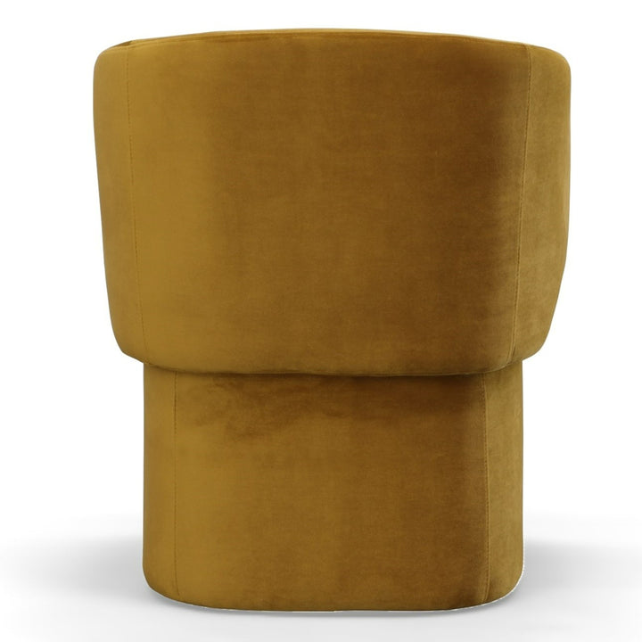 Vassar  Burnt Umber Velvet Dining Chair