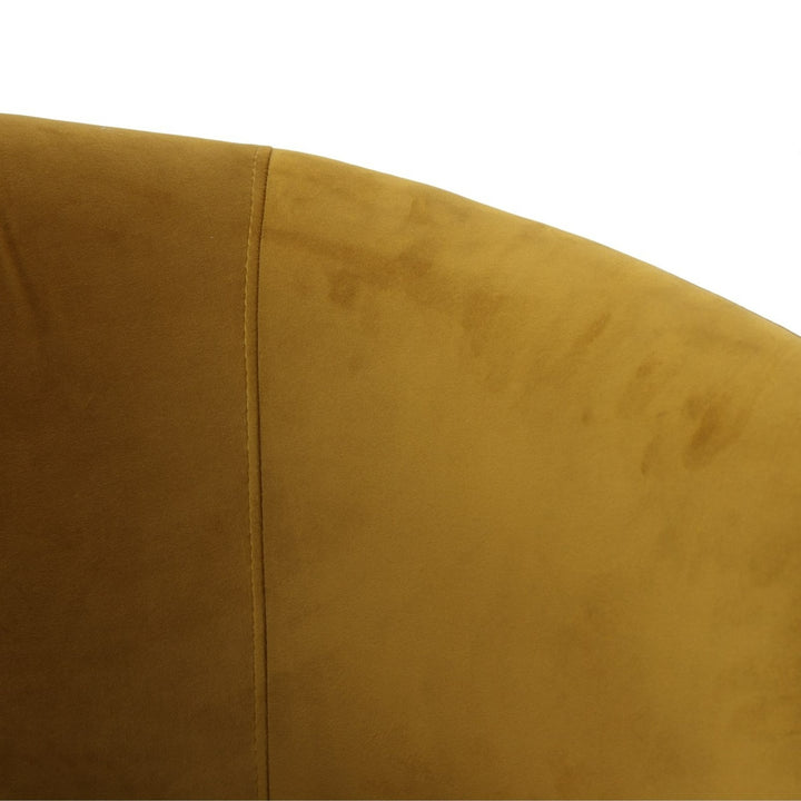 Vassar  Burnt Umber Velvet Dining Chair