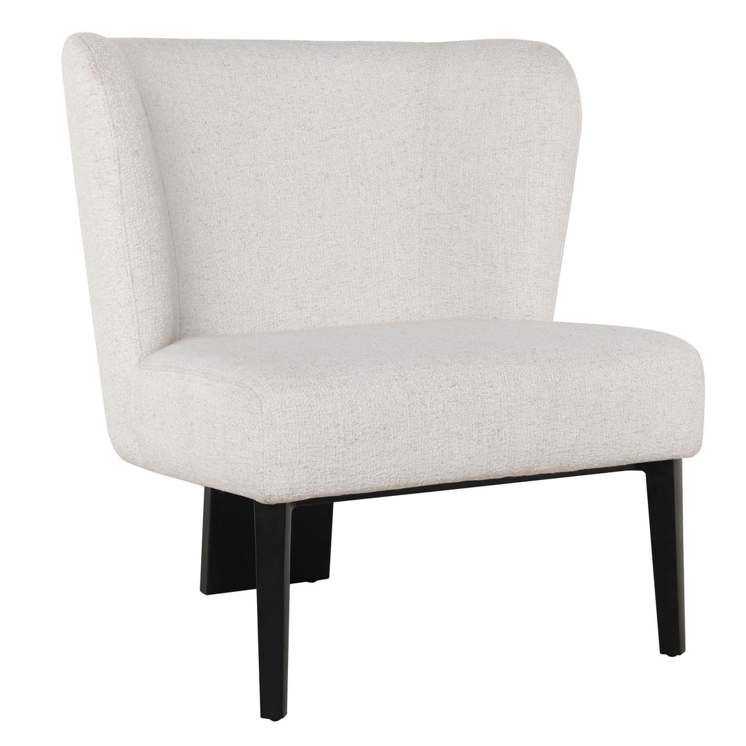 Ladean - Modern White Accent Chair