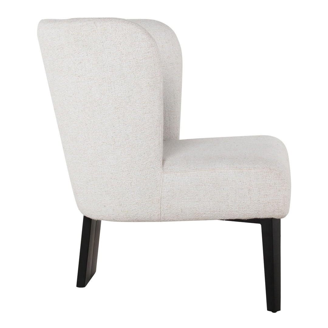 Ladean - Modern White Accent Chair