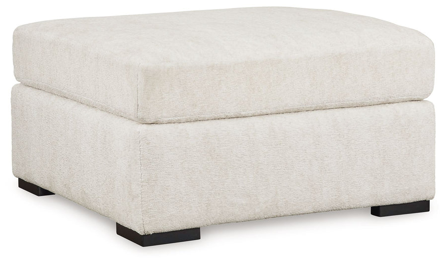 Chessington - Oversized Accent Ottoman - Ivory