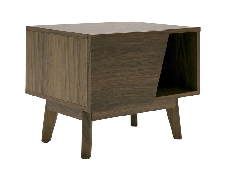 Abelard - Mid-century Walnut Nightstand