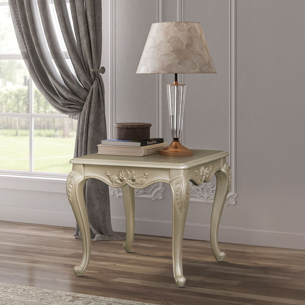 Libertee - End Table - Champagne