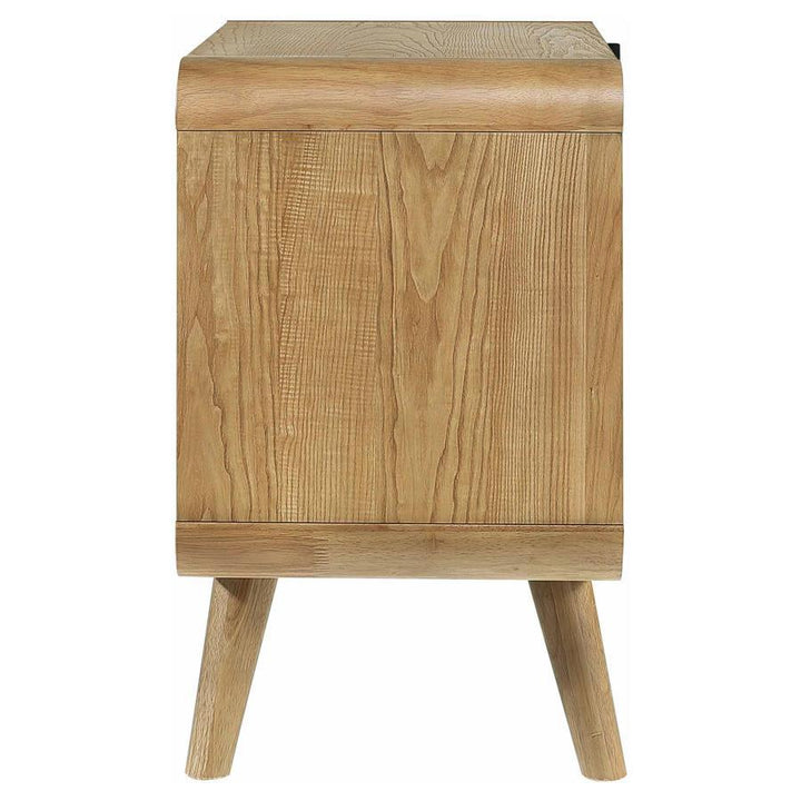 Robyn - 2-Drawer Nightstand Bedside Table - Light Ash