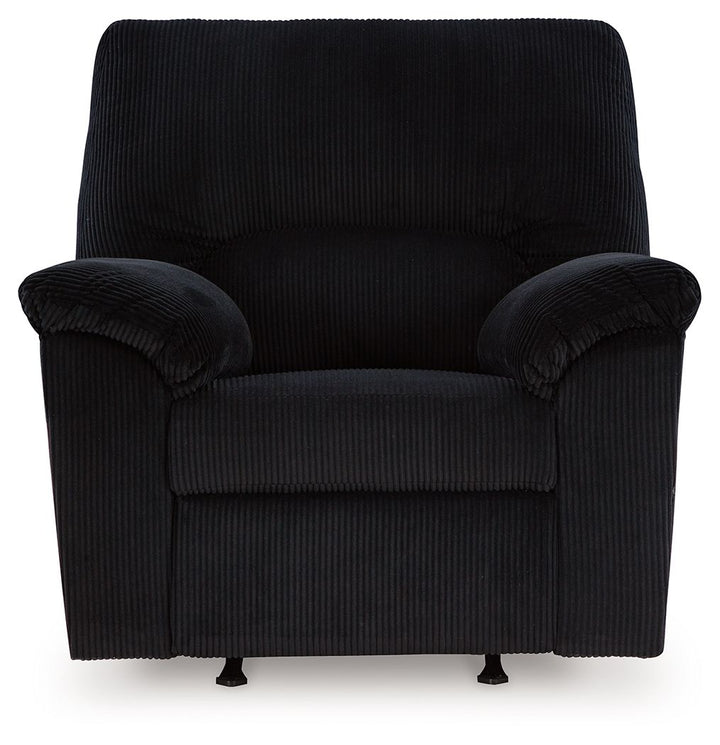 Simplejoy - Rocker Recliner - Onyx
