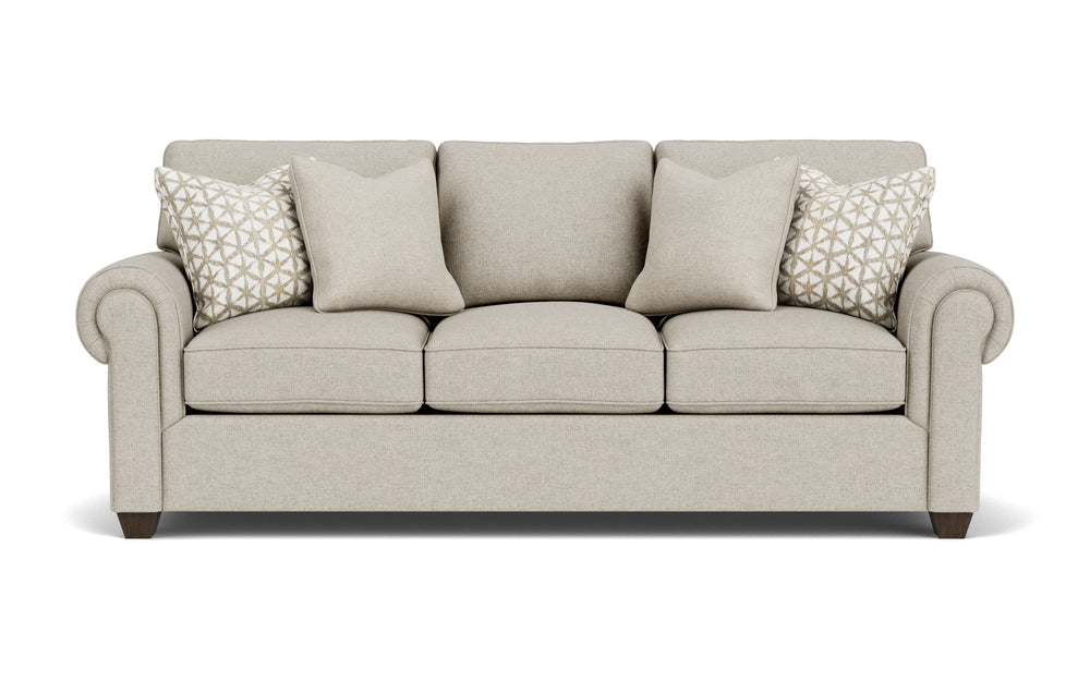 Flexsteel 7937-31 Carson  Fabric Sofa  Beige