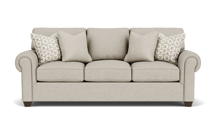 Flexsteel 7937-31 Carson  Fabric Sofa  Beige