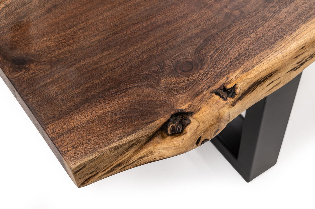 Taylor - X-Large 102" Modern Live Edge Dining Bench