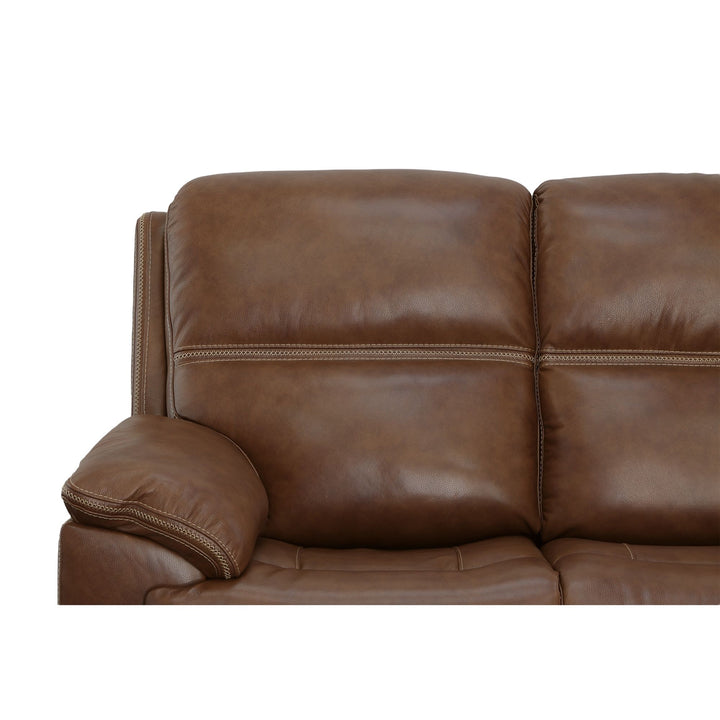 Jackson Power Reclining Loveseat With Power Headrests Whiskey