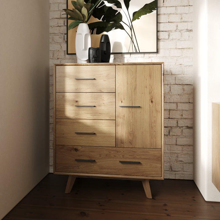 Claire  Contemporary Walnut Chest