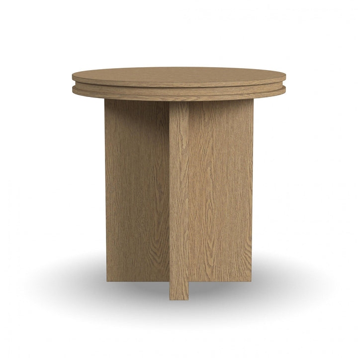 Waterfall Round End Table