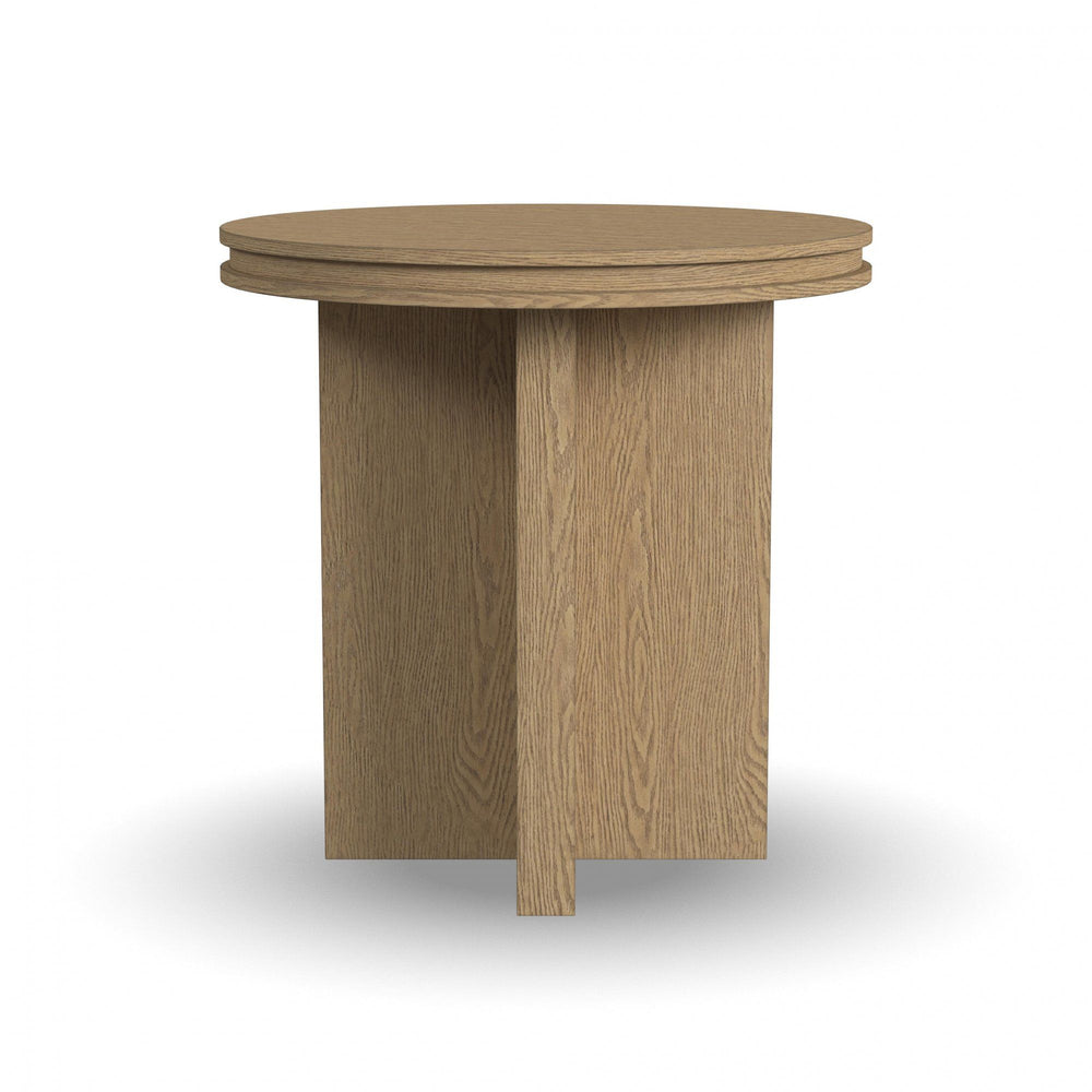 Waterfall Round End Table