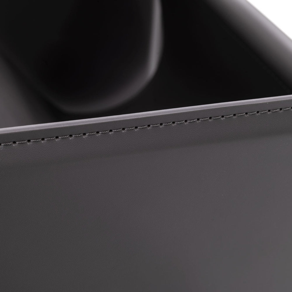 Uriah - Modern Grey Magazine Rack - View 3