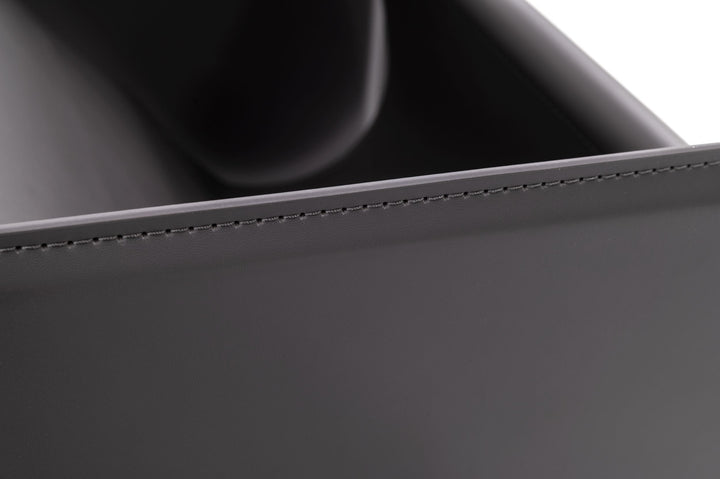 Uriah - Modern Grey Magazine Rack